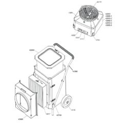 Main Assembly for DC AirCube 2000