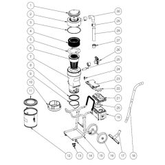 Main Assembly for DC Tromb 400c