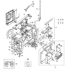 Main Assembly for DeWalt DC010