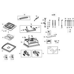 DeWalt DC020 Spotlight Assembly