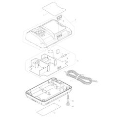 Makita DC10WD Charger Assembly