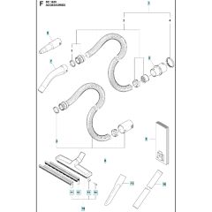Husqvarna DC1400 Accessories