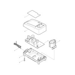 Makita DC1804 Charger Assembly