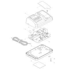 Makita DC1851 Charger Assembly