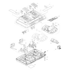 Makita DC18RD Charger Assembly
