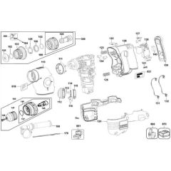 Main Assembly for DeWalt DC210K