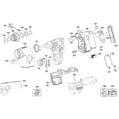 Main Assembly for DeWalt DC212K