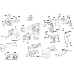 Main Assembly for DeWalt DC223K