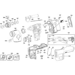 Main Assembly for DeWalt DC233K