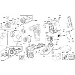 DeWalt DC234K Main Assembly