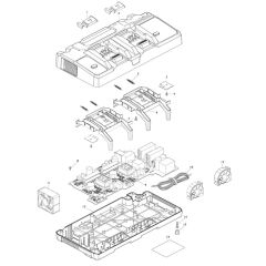 Makita DC40RB Charger Assembly