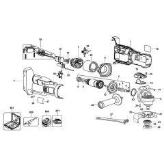 DeWalt DC415K Main Assembly
