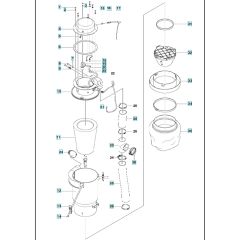 Air Filter for Husqvarna DC6000
