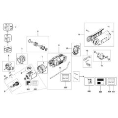 Main Assembly for DeWalt DC600KA
