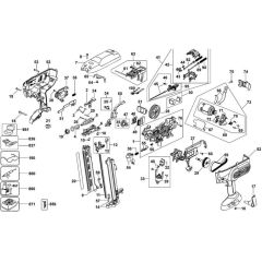 Main Assembly for DeWalt DC617