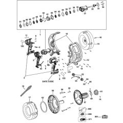 DeWalt DCD200 Main Assembly