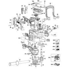 Main Assembly for DeWalt DCD460