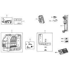 DeWalt DCE088R Assembly