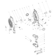 Makita DCF201 Fan Assembly