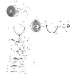 Makita DCF301 Fan Assembly