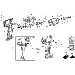 Main Assembly for DeWalt DCF610