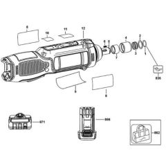 DeWalt DCF682 Main Assembly