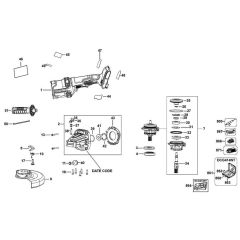 Main Assembly for DeWalt DCG414