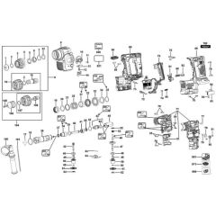 Main Assembly for DeWalt DCH274