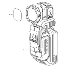 DeWalt DCL044 Torch Assembly