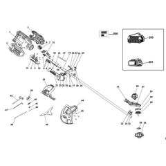DeWalt DCM581 Main Assembly