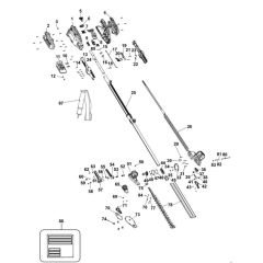 DeWalt DCM586N Main Assembly