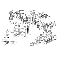 Main Assembly for DeWalt DCN681