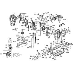 Main Assembly for DeWalt DCN682