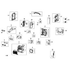 Main Assembly for DeWalt DCR020