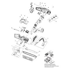 ECHO DCS-310 Chainsaw Assembly