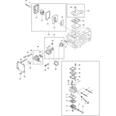 Main Assembly for Makita DCS330TH
