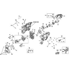 Main Assembly for DeWalt DCS350N