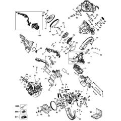 Main Assembly for DeWalt DCS374