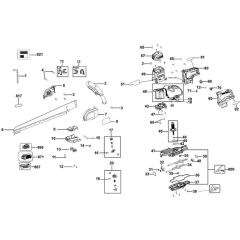 Main Assembly for DeWalt DCS398