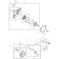 Starter Assembly for Makita DCS430