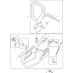 Handle Controls for Makita DCS520-38