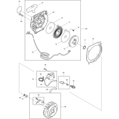 Starter & Flywheel for Makita