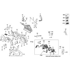 DeWalt DCS778 Main Assembly