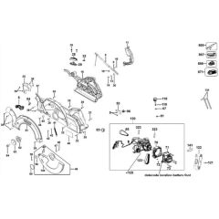 Main Assembly for DeWalt DCS778