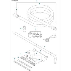 Husqvarna DE110H Accessories