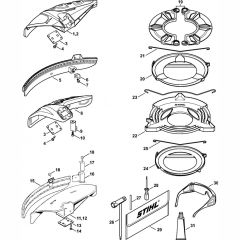 Deflector Assembly for Stihl