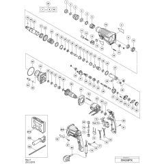 Main Assembly for Hikoki DH24PX