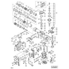 Hikoki DH40MRY Main Assembly