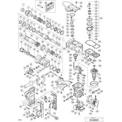 Main Assembly for Hikoki DH50MR