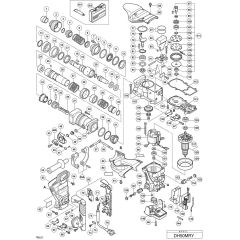 Hikoki DH50MRY Main Assembly